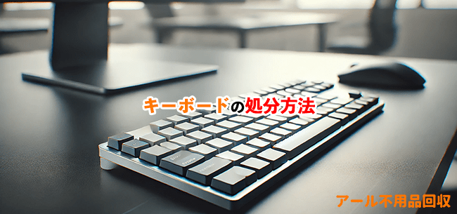 キーボード処分方法記事アイキャッチ