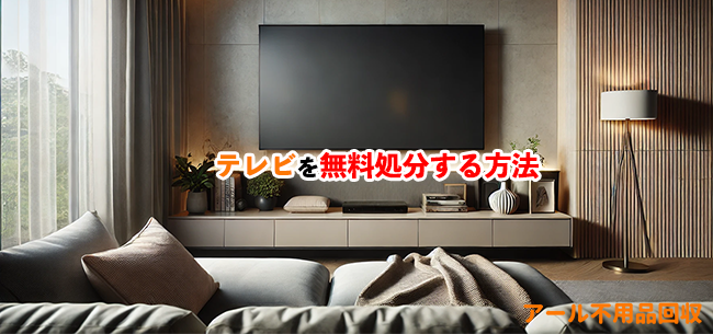 テレビの無料引きとりサービス記事アイキャッチ