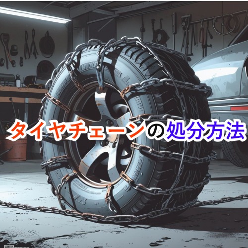 タイヤチェーン処分記事アイキャッチ