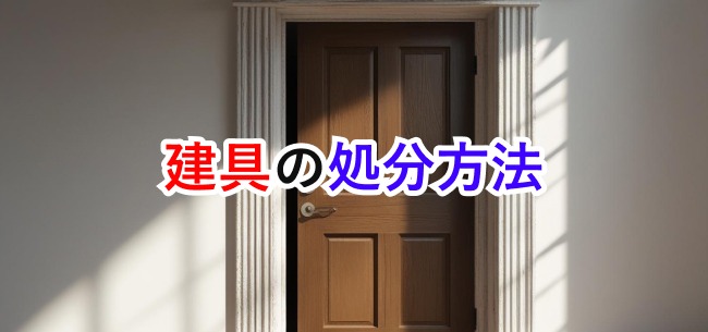 建具処分記事アイキャッチ