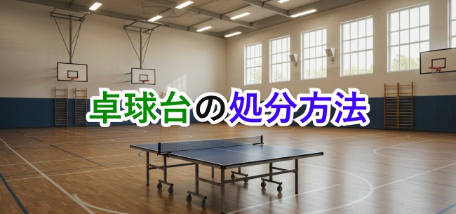卓球台処分記事アイキャッチ