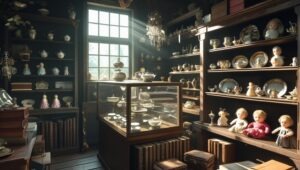 骨とう品屋のイメージ