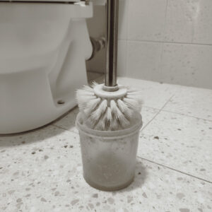 古いトイレブラシ