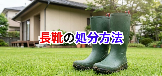 長靴処分記事アイキャッチ