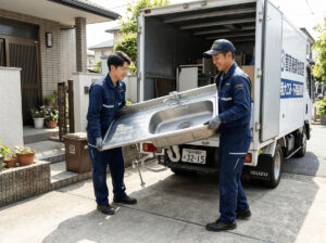 流し台の不用品回収