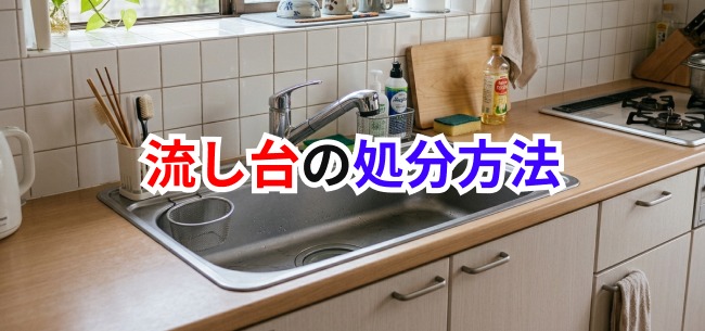 流し台処分記事アイキャッチ