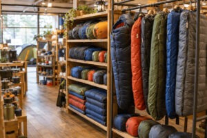 キャンプ用品店